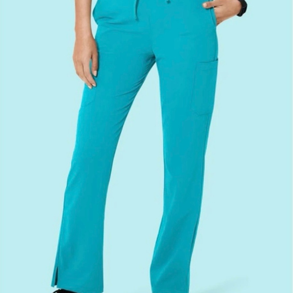 NWT Mandela - Cargo Teal Scrub Pants - M